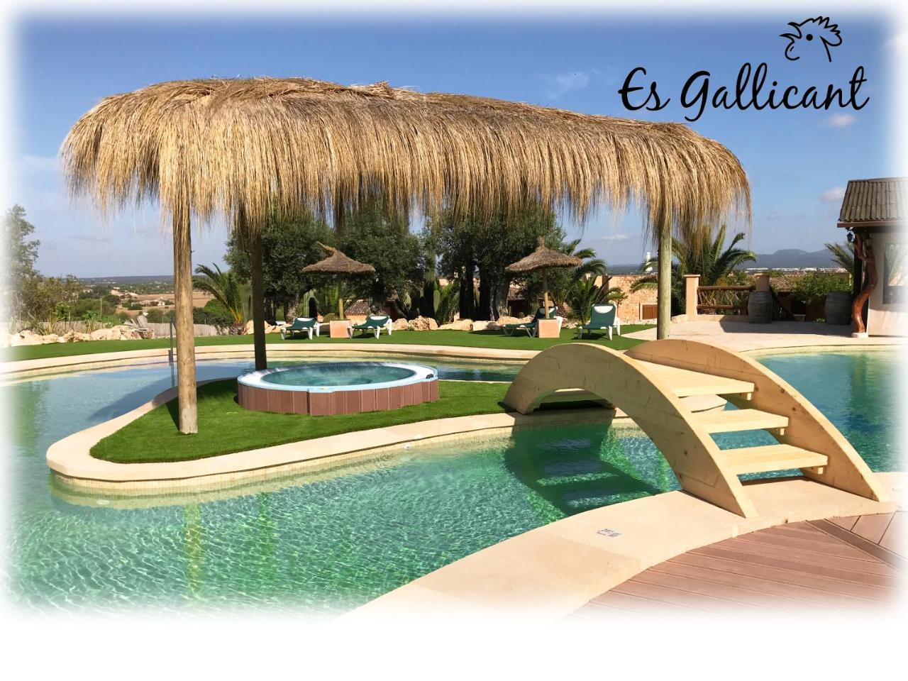 Agroturismo Es Gallicant Campos  Bagian luar foto