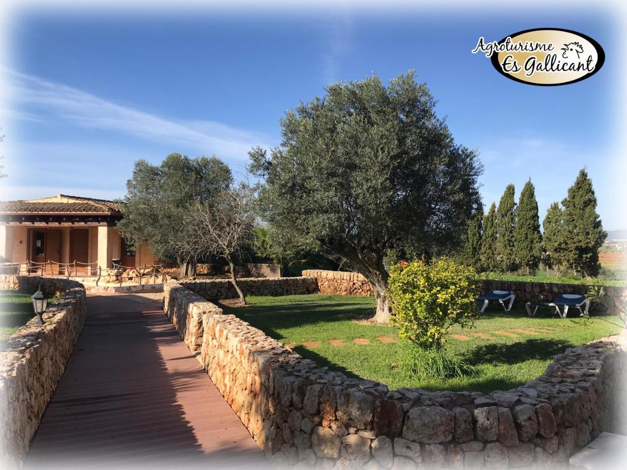 Agroturismo Es Gallicant Campos  Bagian luar foto