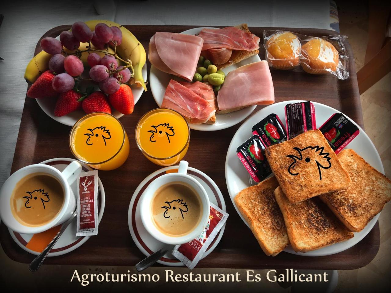 Agroturismo Es Gallicant Campos  Bagian luar foto